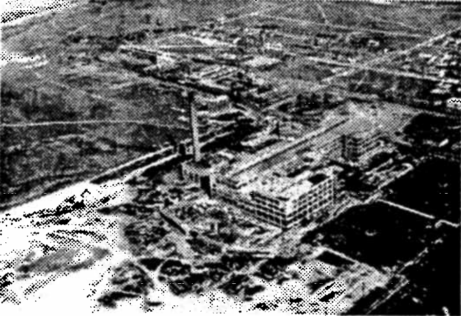Aerial view of South Etobicoke Township, Ontario, taken in 1918