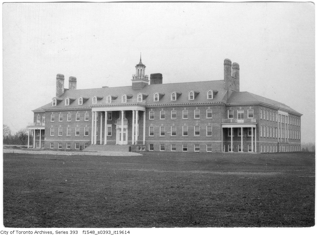 The Loyal True Blue and Orange Home in Richmond Hill, Ontario, photographed March 1925